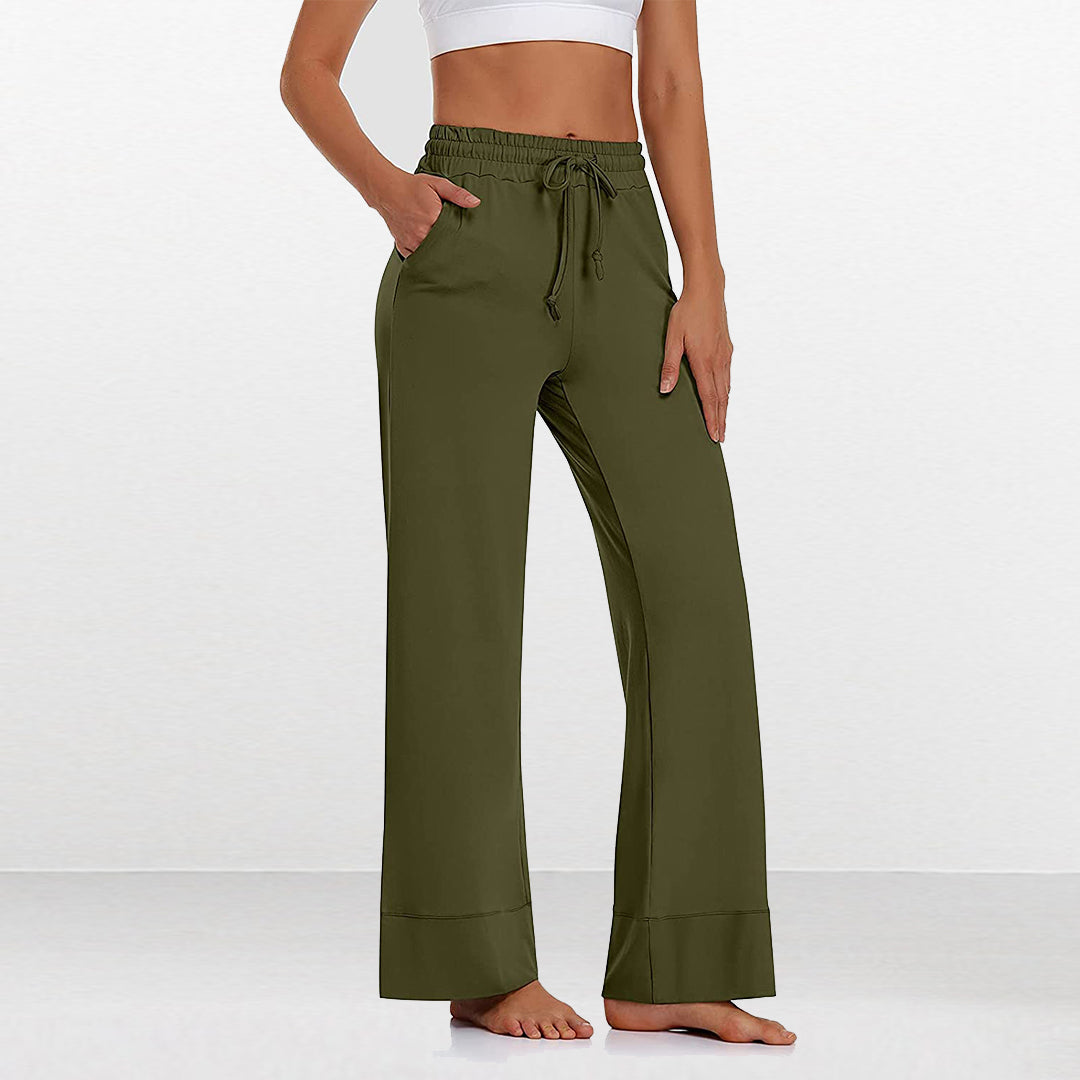 Yoga Fitness Jogging Lose Taille Breite Bein Hosen