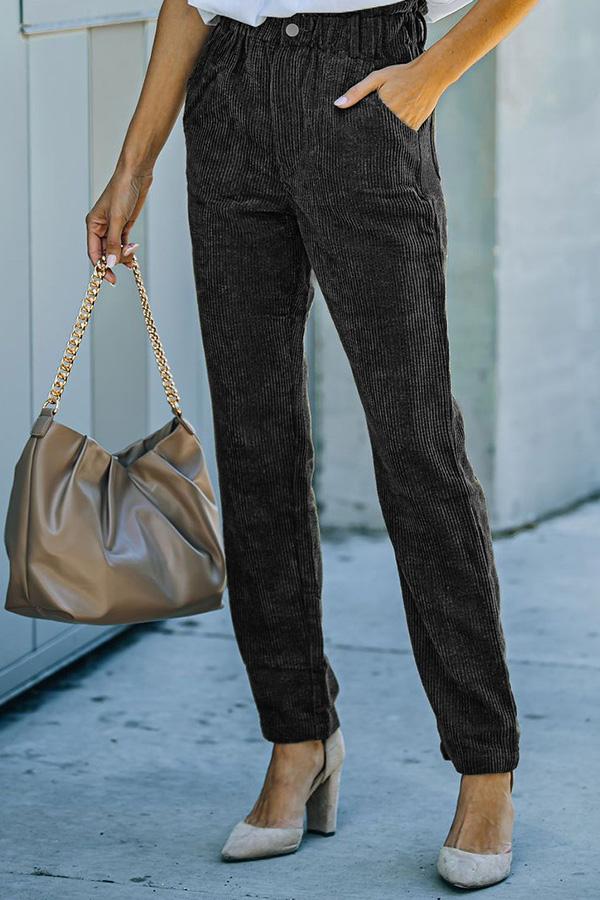 Cordhose mit Taschen