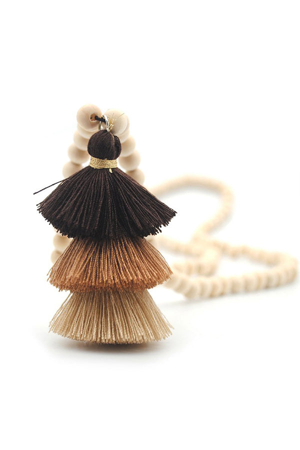 Colorful Tassel Necklace