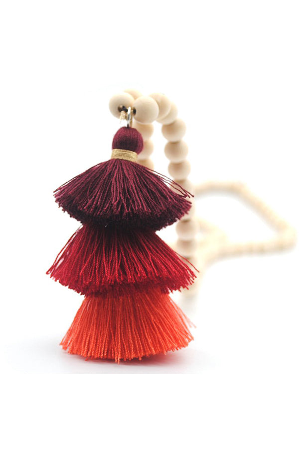 Colorful Tassel Necklace