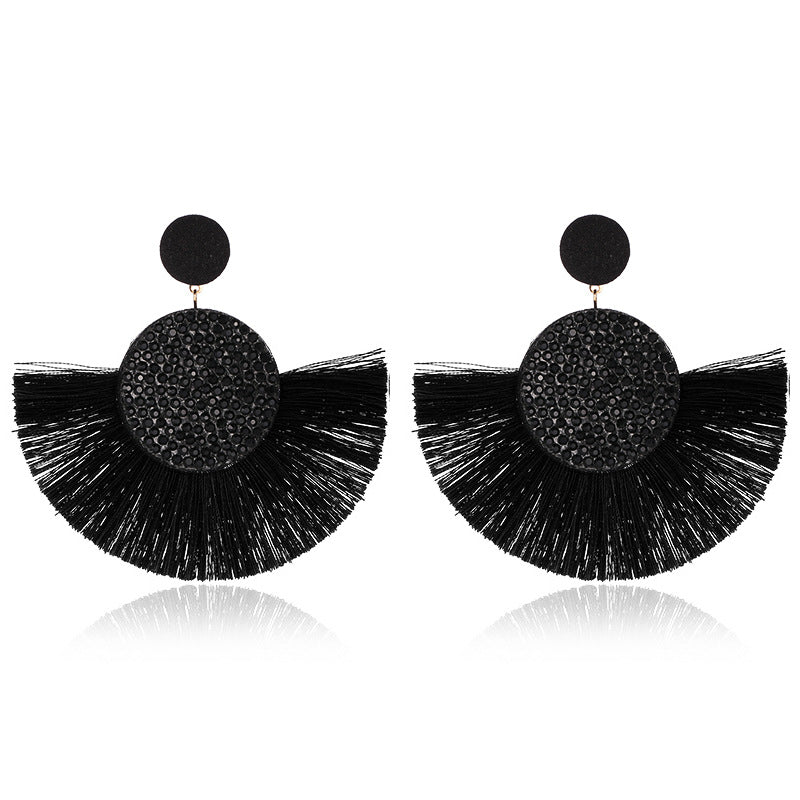 Colorful Zircon Shiny Earrings