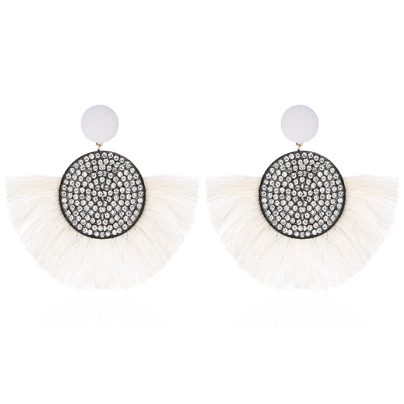 Colorful Zircon Shiny Earrings