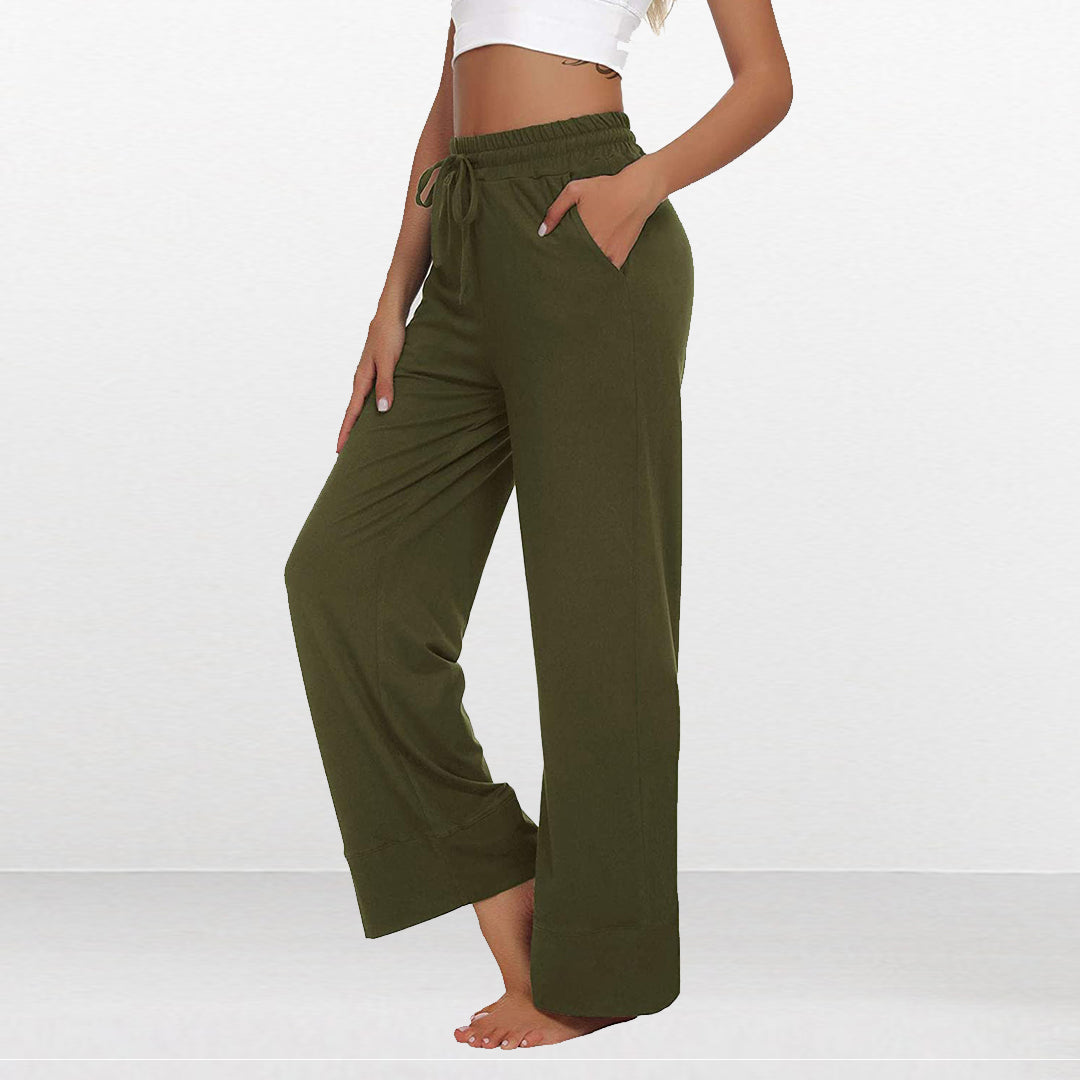 Yoga Fitness Jogging Lose Taille Breite Bein Hosen