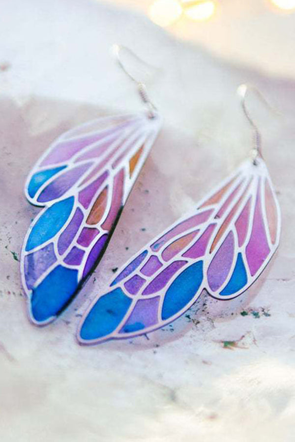 Gradient Butterfly Wings Earrings