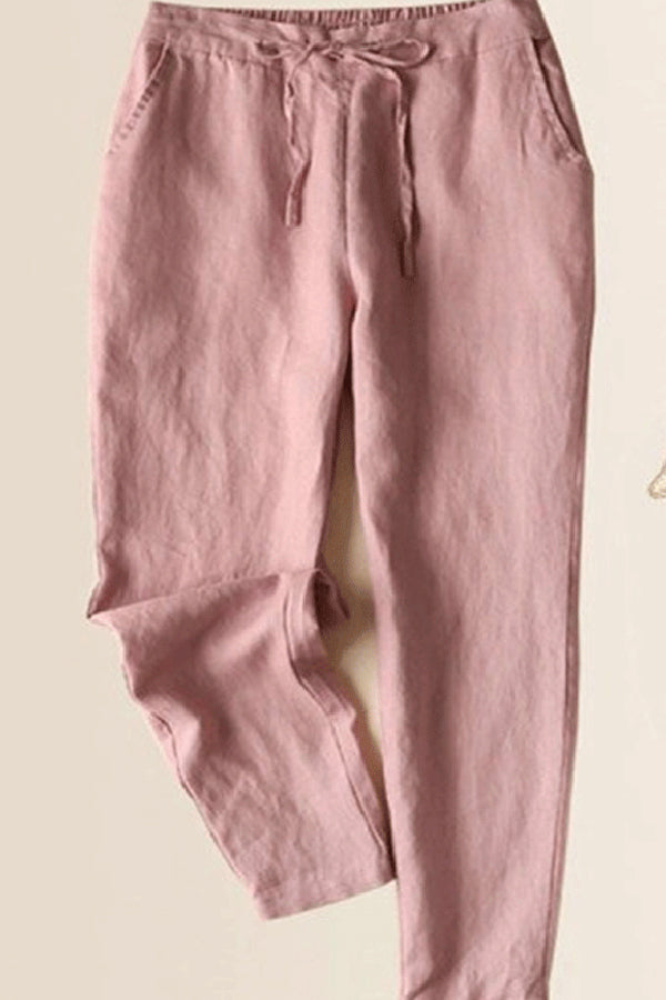 Loose Solid Color All-Match Casual Pants