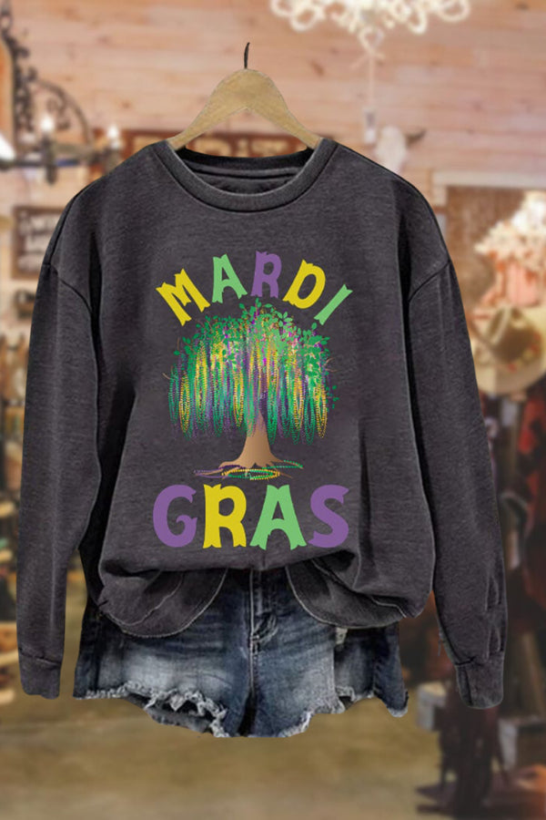 Carnival raglan crew neck sweatshirt