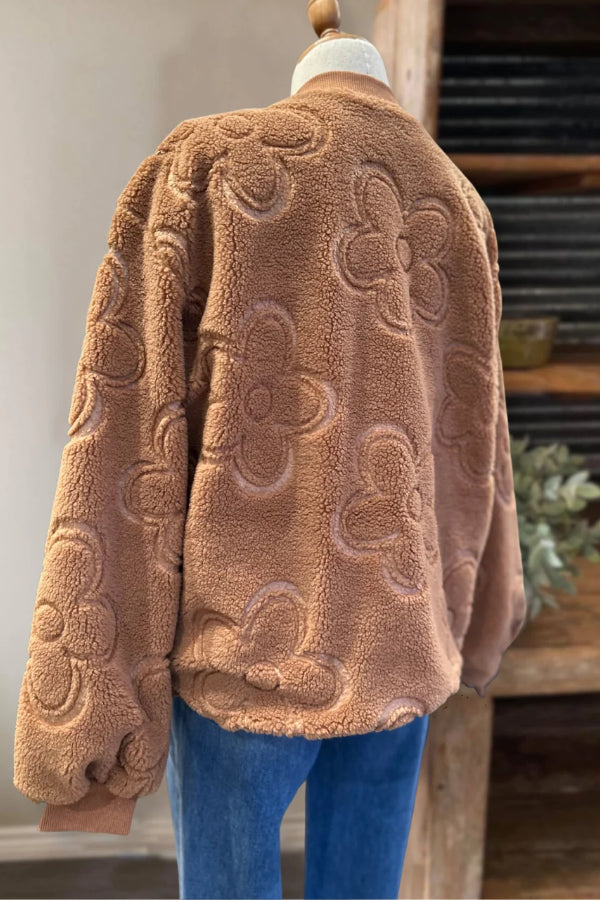 Blossom Bliss Teddyjacke