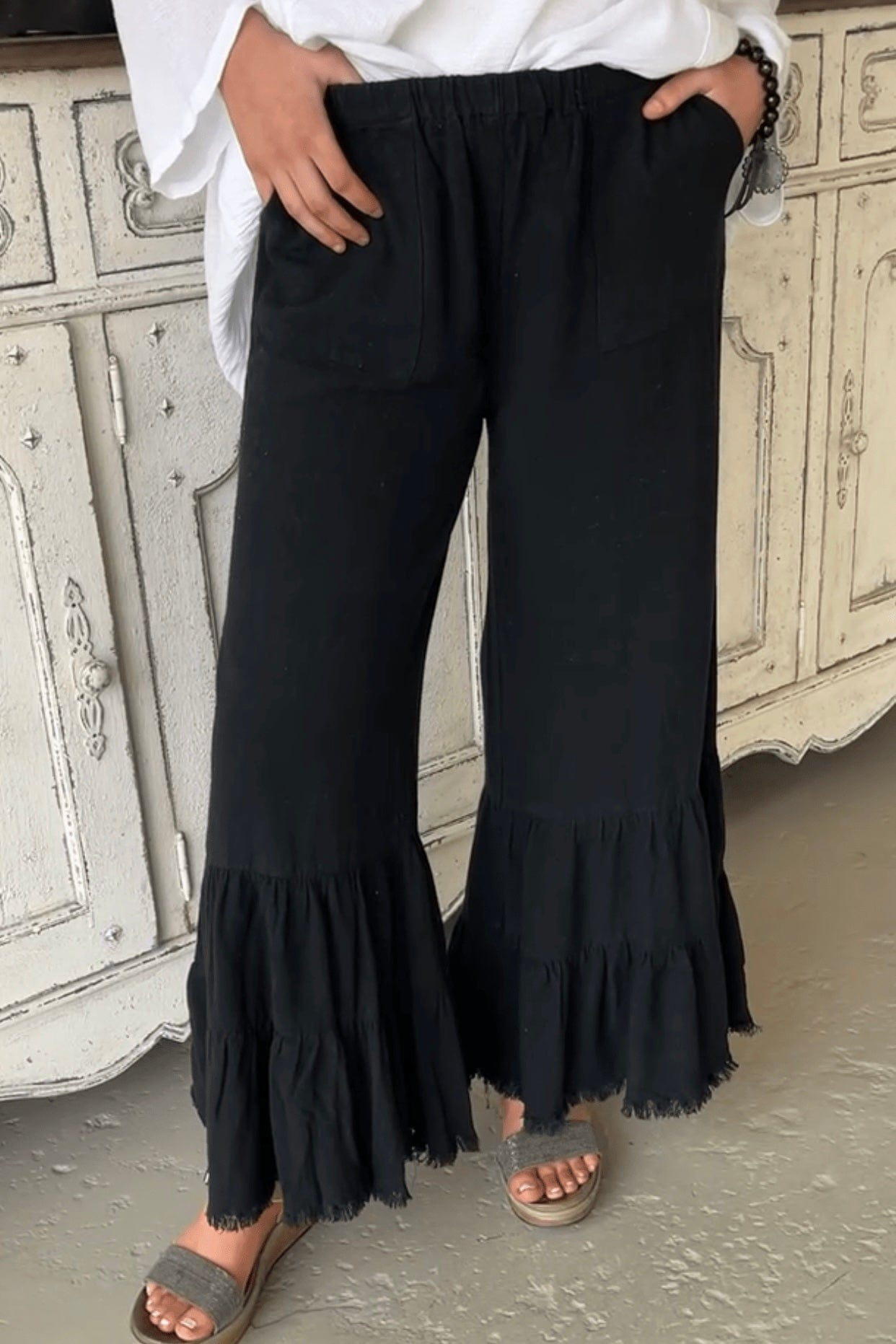 Women's Fancy Pleated Pants
