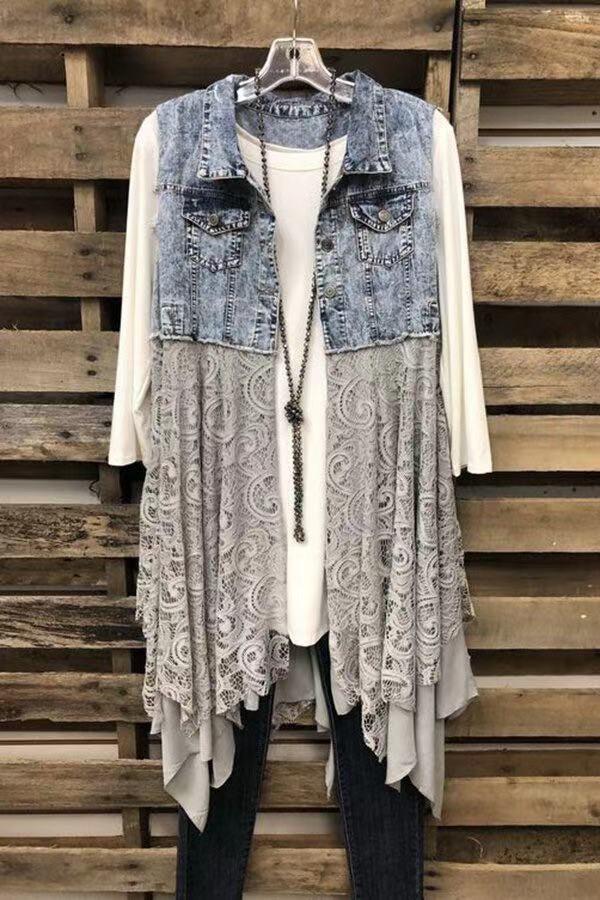 Women's Spring and Summer Versatile Denim Coat