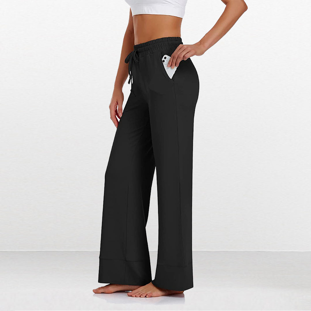 Yoga Fitness Jogging Lose Taille Breite Bein Hosen