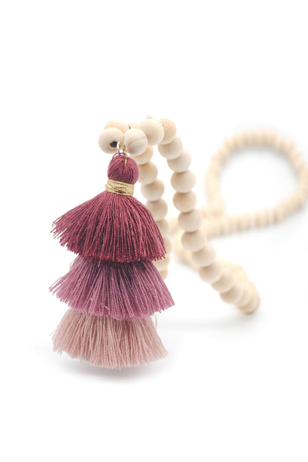 Colorful Tassel Necklace