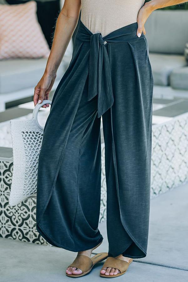 Summer Sizzle – Hose aus Modalmischung mit Bindeband vorne