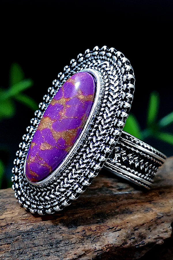 Turquoise Lace Ring