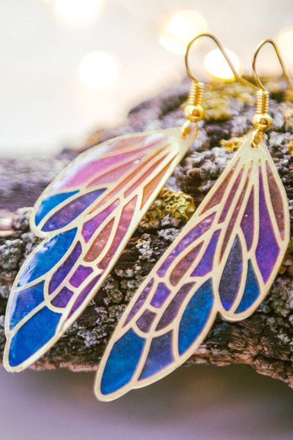 Gradient Butterfly Wings Earrings