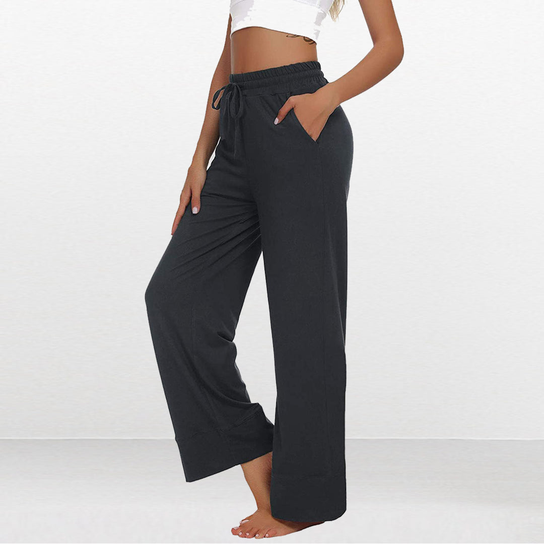 Yoga Fitness Jogging Lose Taille Breite Bein Hosen