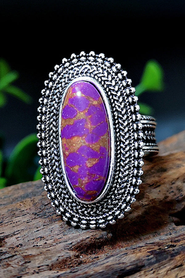 Turquoise Lace Ring