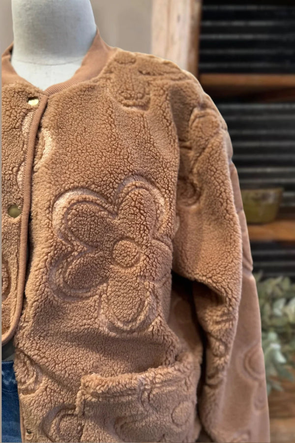 Blossom Bliss Teddyjacke