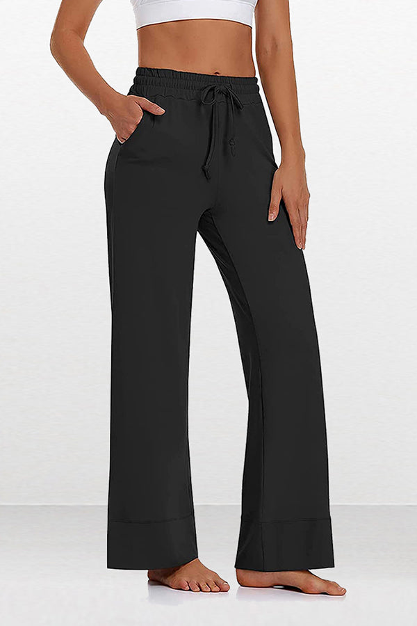 Yoga Fitness Jogging Lose Taille Breite Bein Hosen