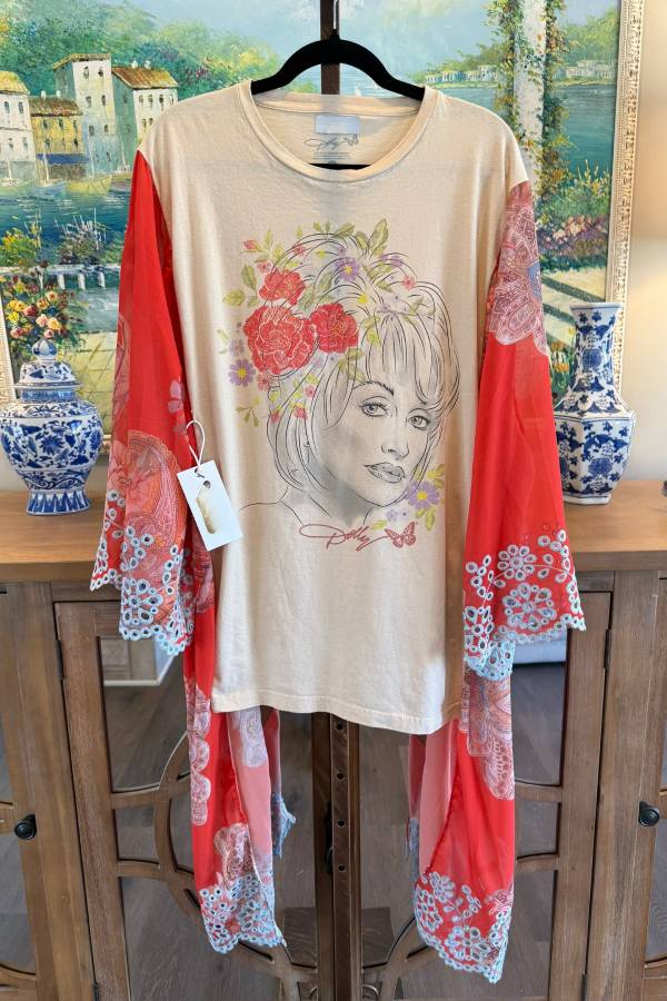Dolly Red Lace Floral