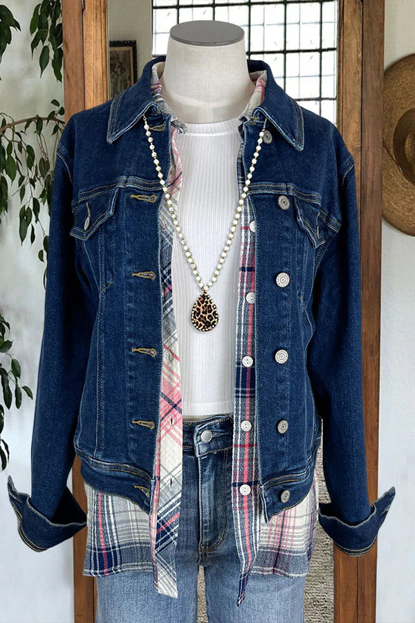 Casual Pocket Denim Jacket