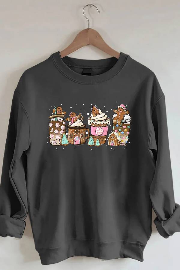 Gingerbread Christmas Coffee Sweatshirt