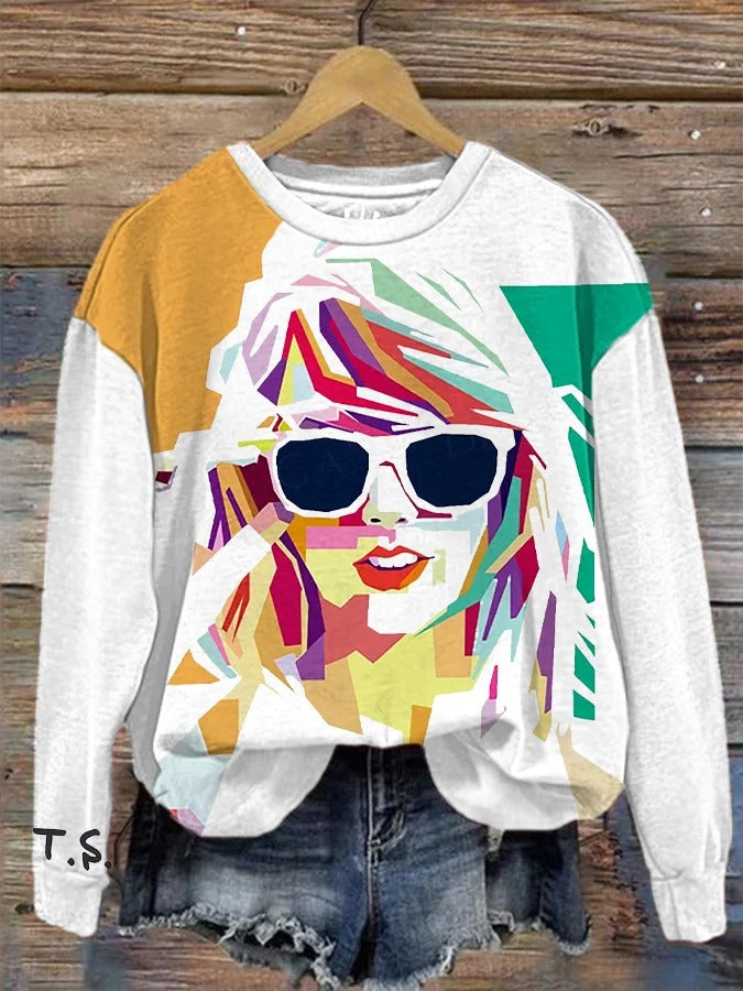 Women's 1989 Print Casual Sweatshirt