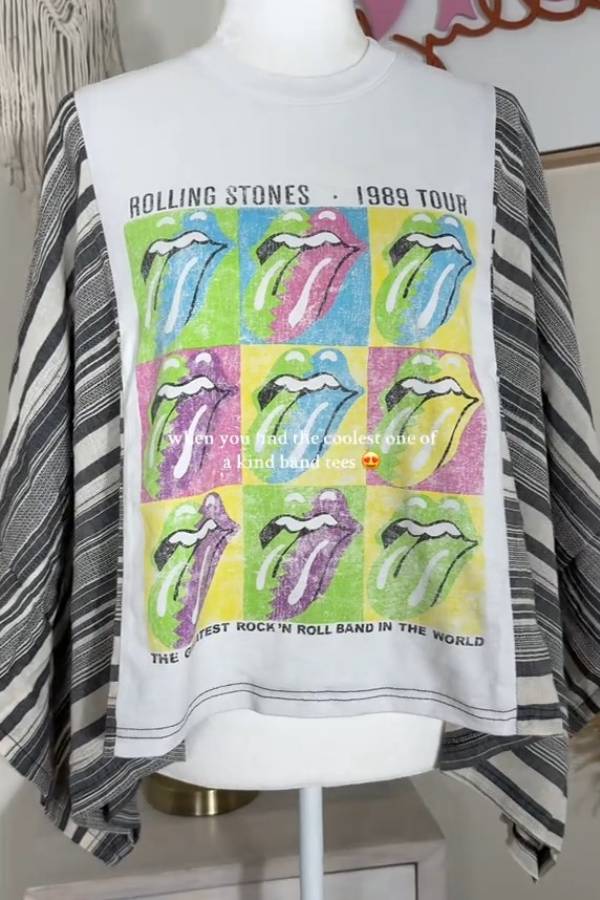 Rolling Stones Pop Stripe Tee