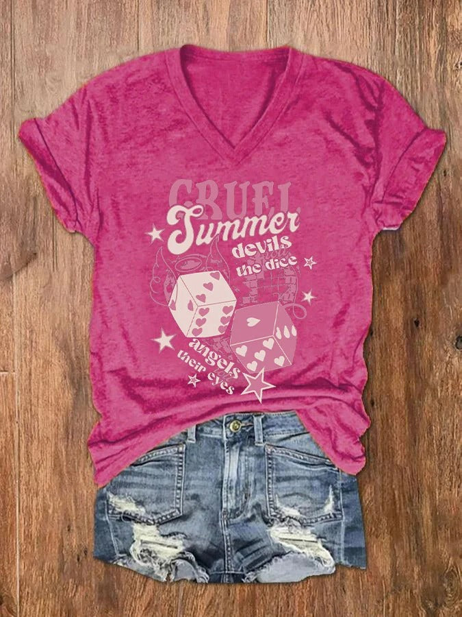 Women's Cruel Summer Print T-Shirt