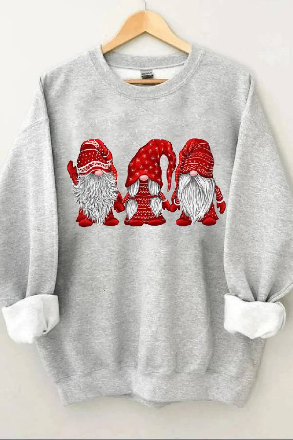 Christmas Color Gnomis Sweatshirt