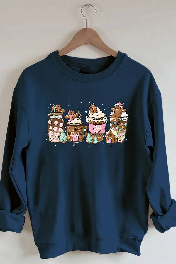 Gingerbread Christmas Coffee Sweatshirt