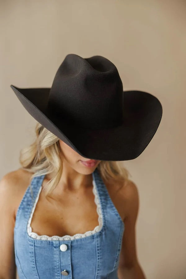 Gigi Pip Teddy Cattleman Cowboy Hat