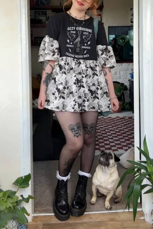 OZZY Upcycled Tee