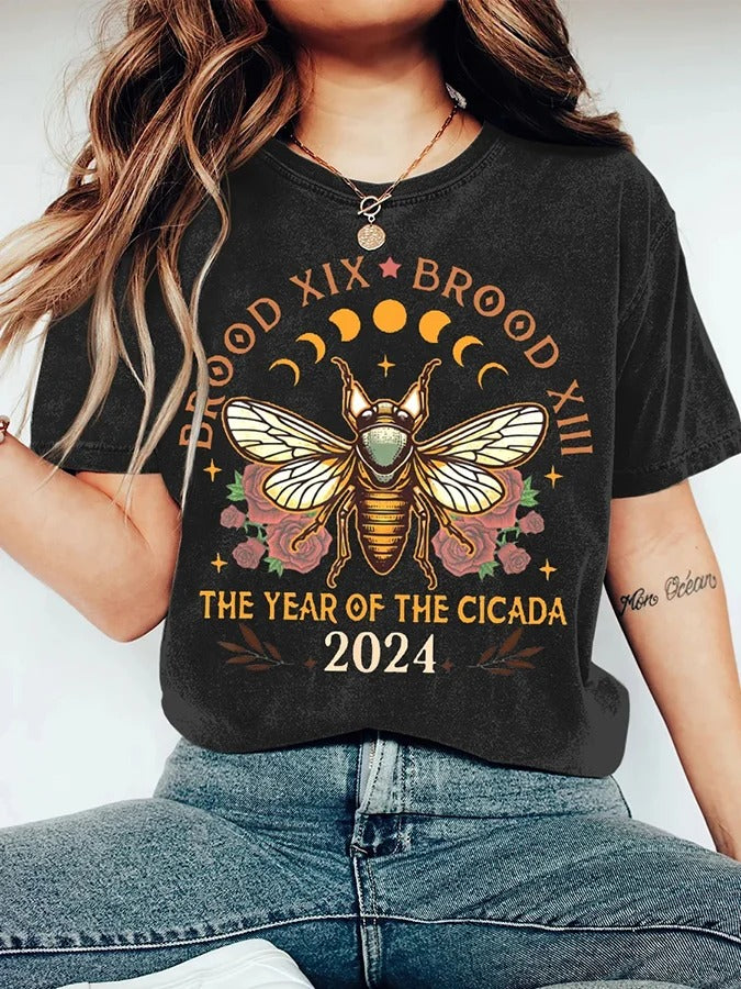 Women'S The Cicadas Reunion Tour Print T-shirt