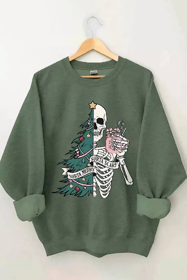 Merry Sorta Scary Sweatshirt