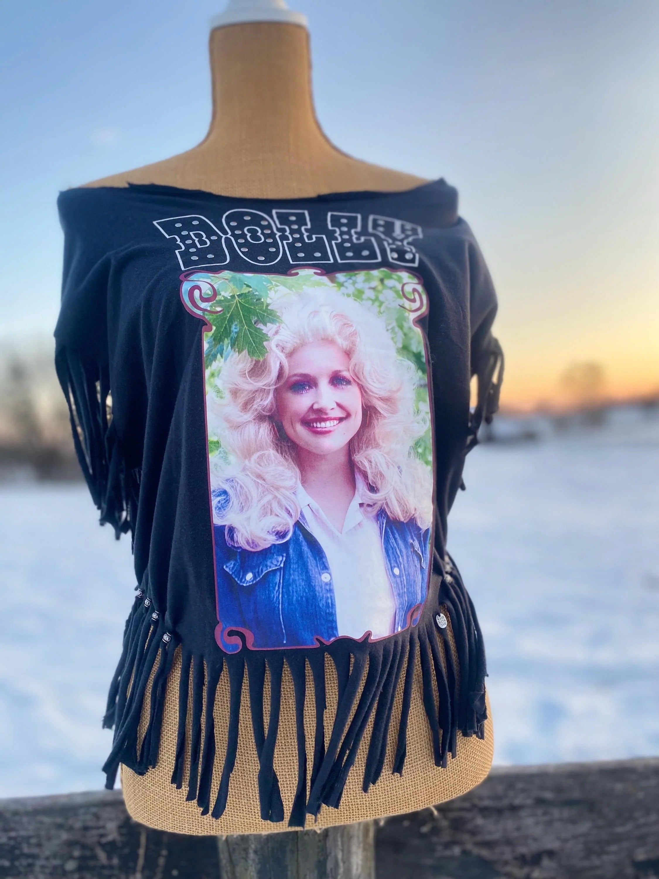 Dolly Parton Fringe Tee