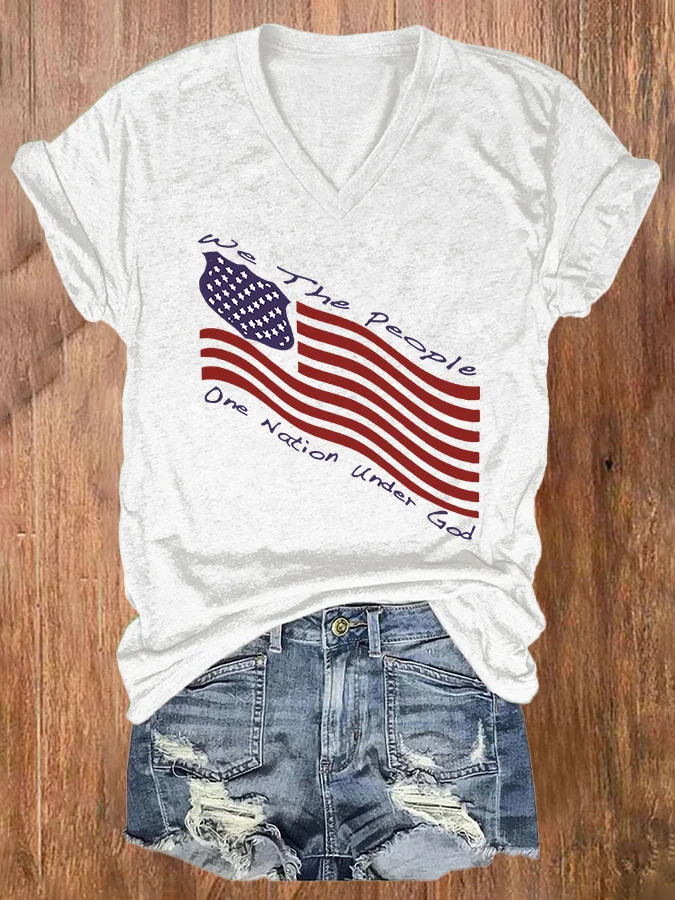 Women's We The People Print T-shirt