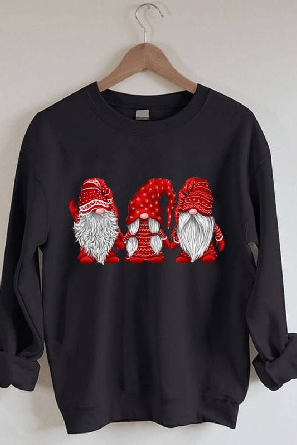 Christmas Color Gnomis Sweatshirt