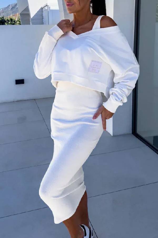 casual sweatshirt and dress set Regular price