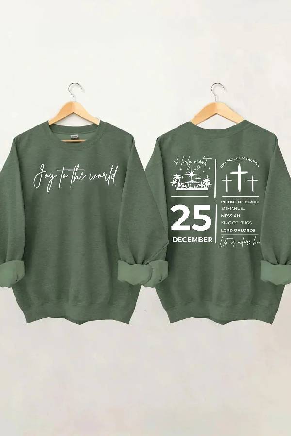 Christian Christmas Sweatshirt