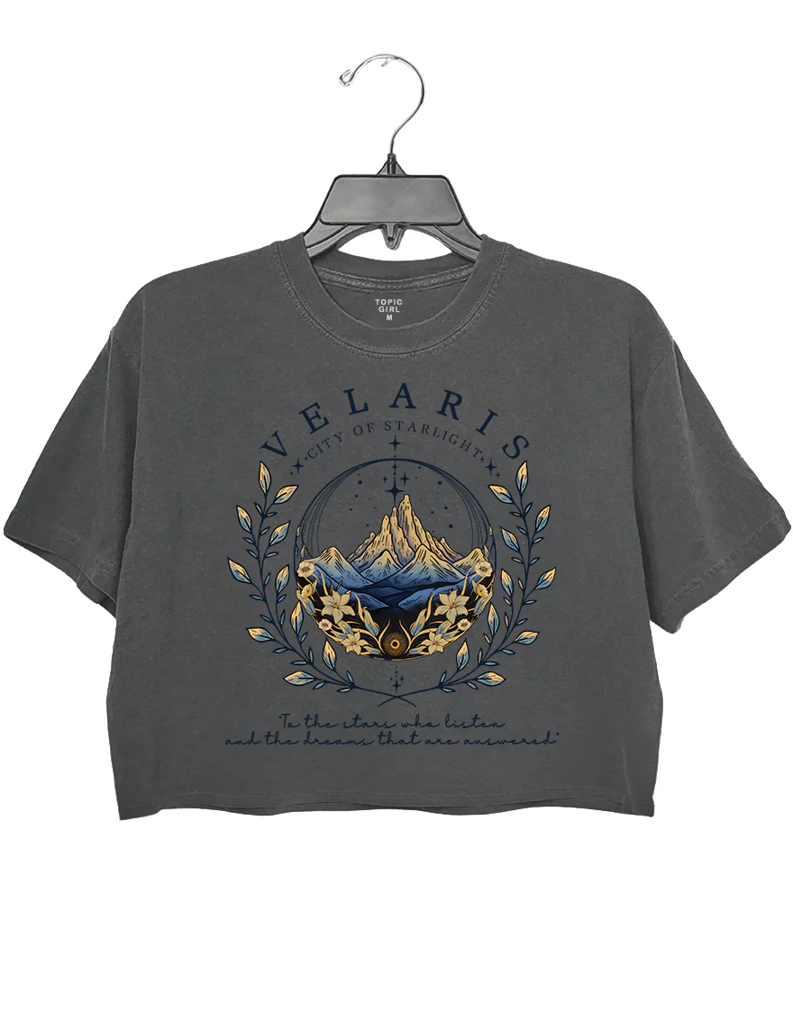 ACOTAR Velaris City Of Starlight Crop Top