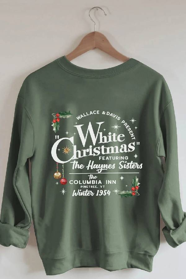 White Christmas Sweatshirt