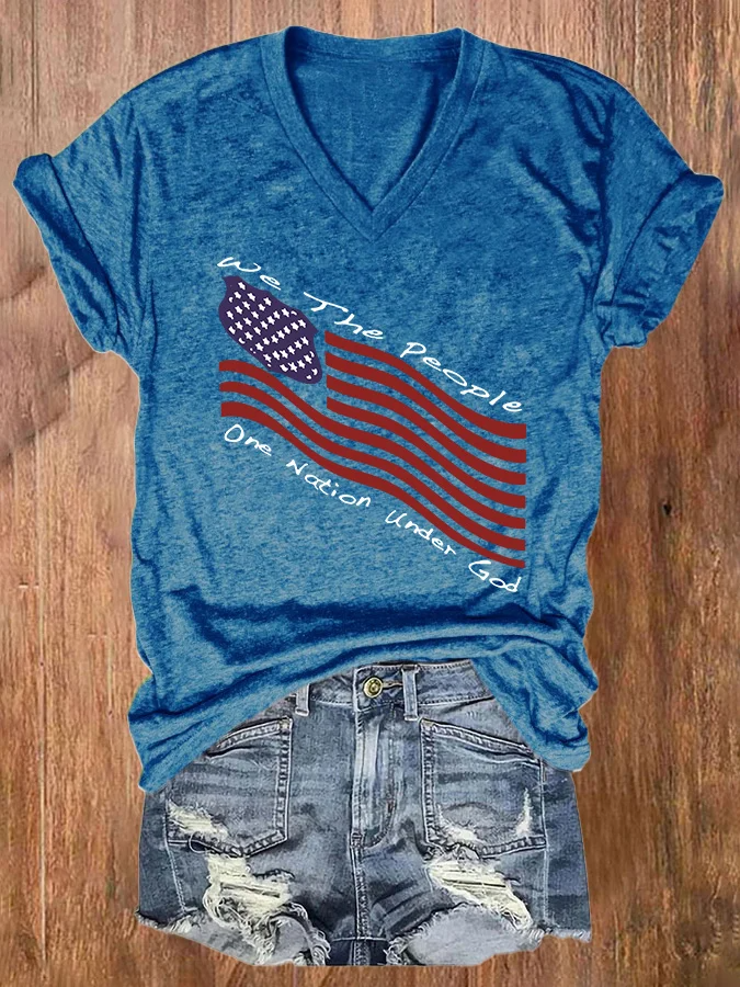 Women's We The People Print T-shirt