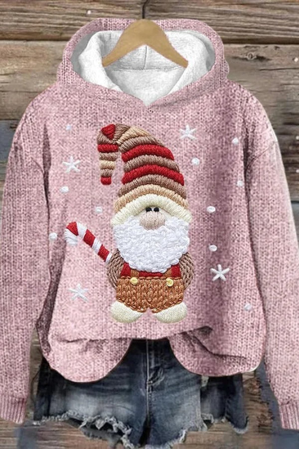 Damen-Sweatshirt mit Aufdruck „Merry Christmas“.