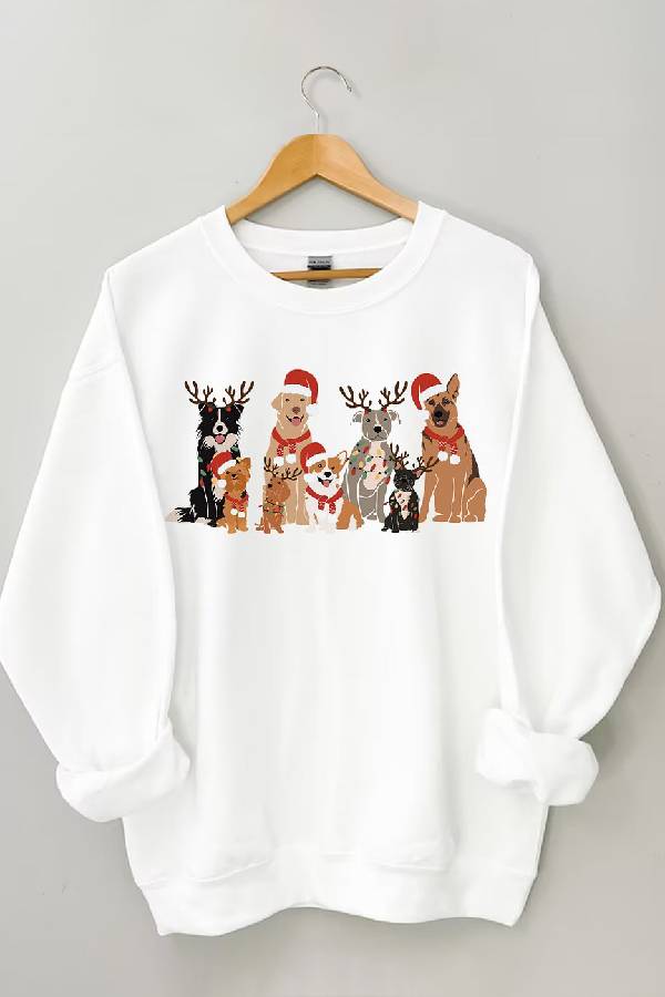 Dog Christmas Sweatshirt