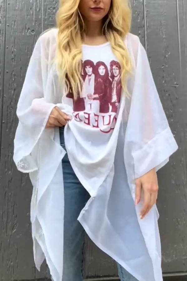 Flowy Chiffon Cover Up