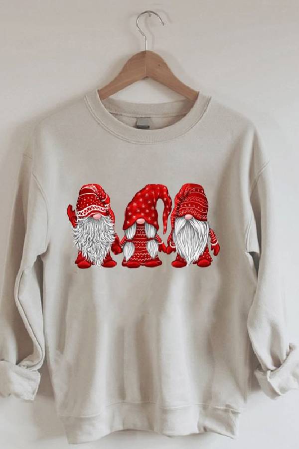 Christmas Color Gnomis Sweatshirt