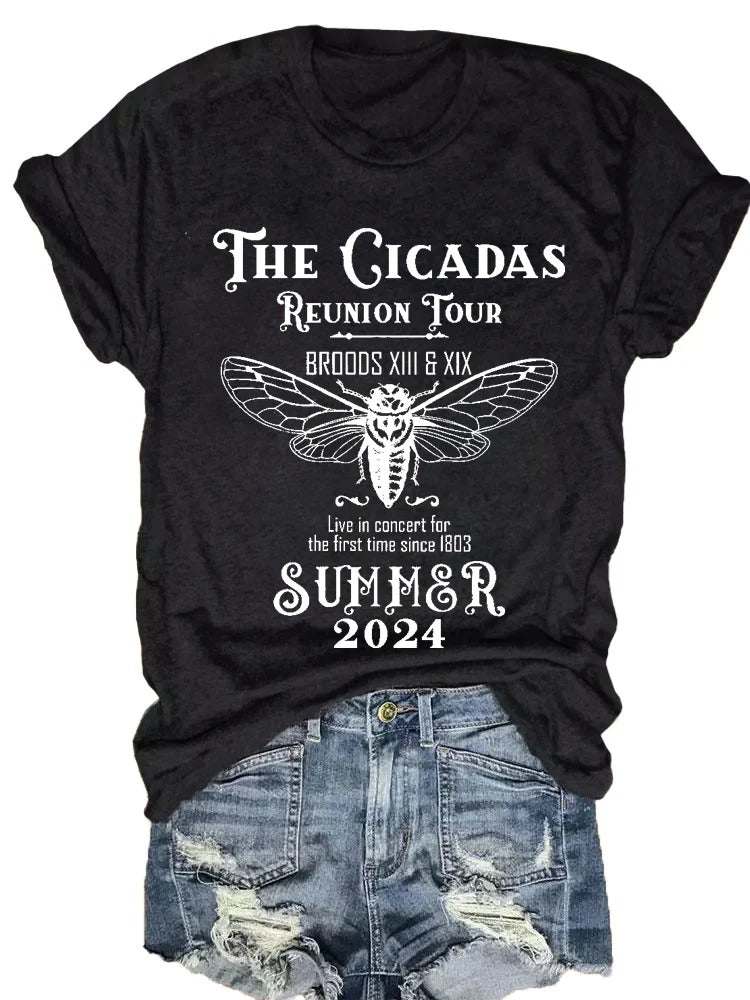 Women's The Cicadas Reunion Tour Print T-shirt