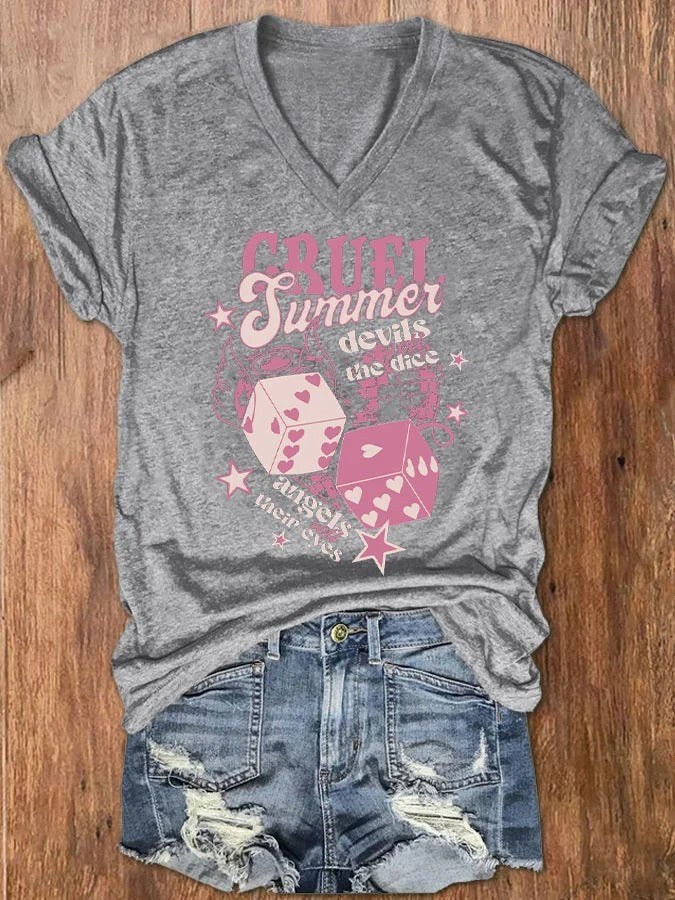 Women's Cruel Summer Print T-Shirt