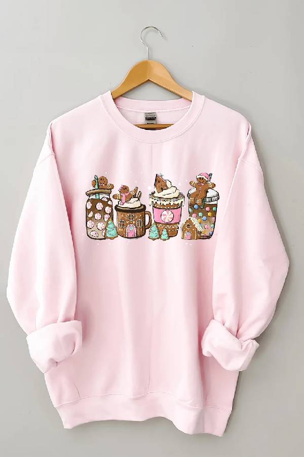 Gingerbread Christmas Coffee Sweatshirt