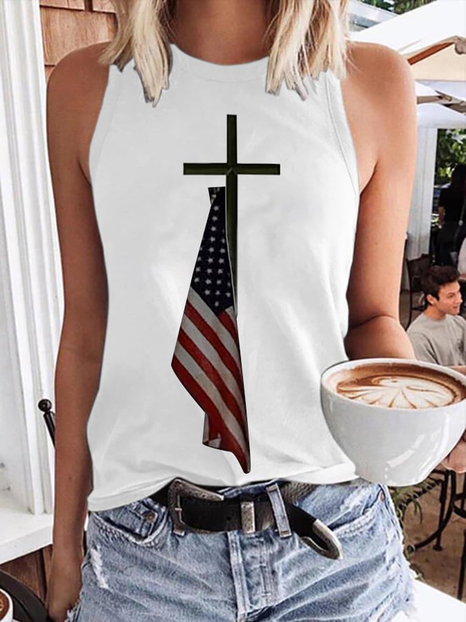 Women's Casual Printed Tank Top